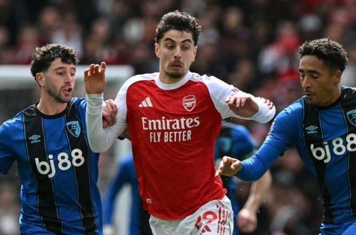 Hanya 2 Pemain Arsenal yang Tampil Bagus Saat Kalah dari Bournemouth